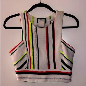 Milly Button Back Cropped Shell